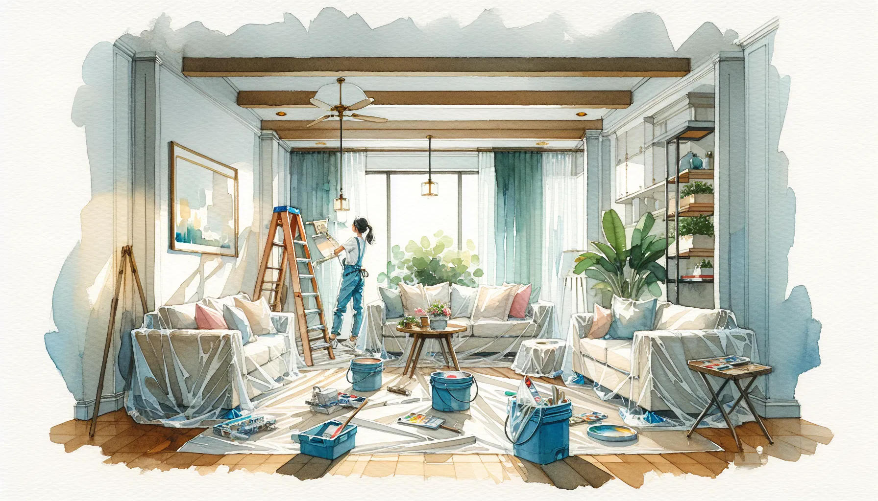 How to Prepare Home for Painting: Paint Job Prep